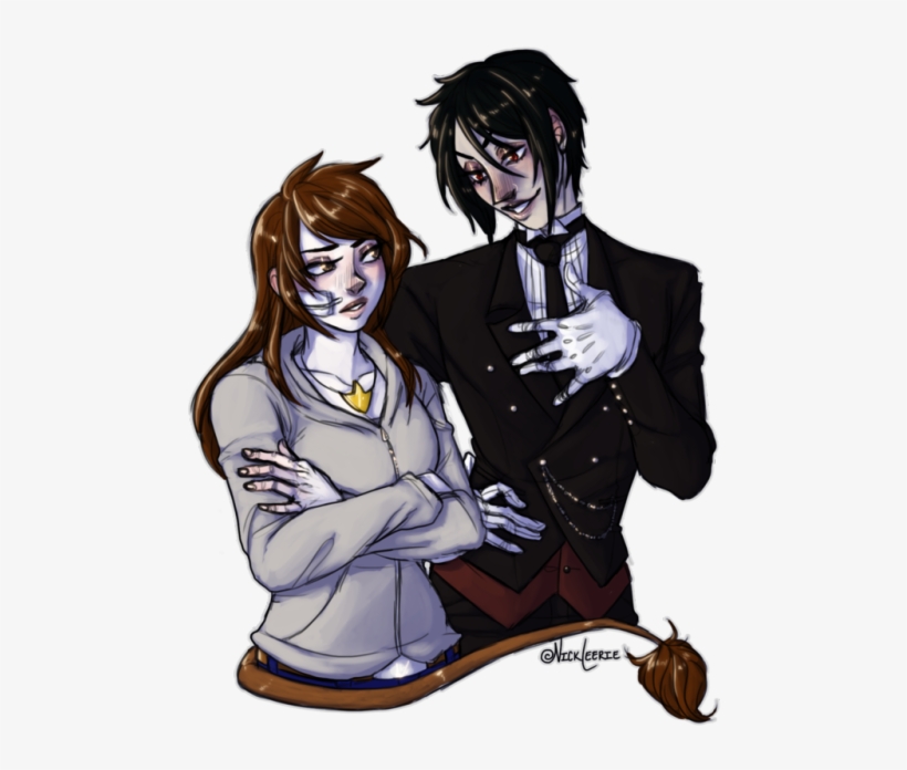 Colored Sketch Commission Of Zara Lionsdale And Sebastian - Sketch, transparent png #3118332
