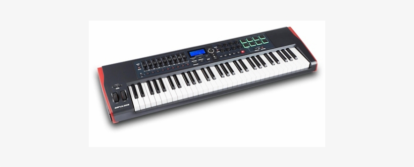 Novation Impluse 61 Key - Electronic Keyboard, transparent png #3118359
