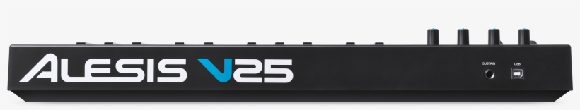 Alesis V25 25-key Usb Midi Keyboard & Drum Pad Controller - Marq Ray Tracer Quad, transparent png #3118373