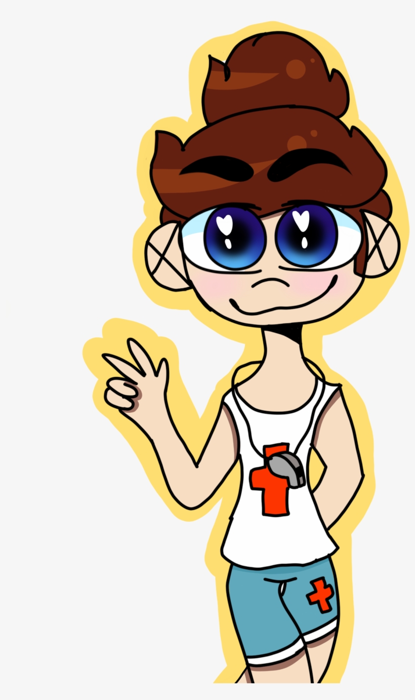 Mataeo As A Lifeguard - Cartoon, transparent png #3118418