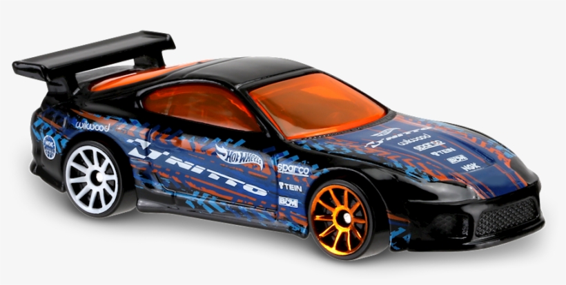 Toyota Supra - Hot Wheels Toyota Supra Black, transparent png #3118863