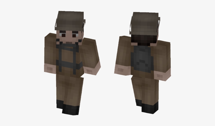 World War 2 British Soldier - Lil Uzi Vert Minecraft Skin, transparent png #3119363