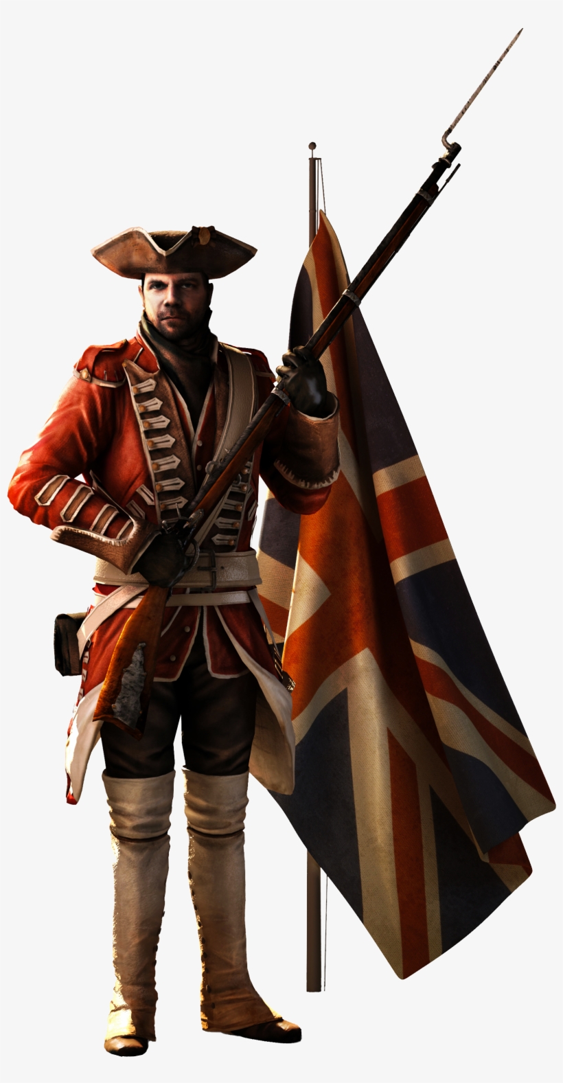 Concept For My British Soldier, Police, Medic, Fire - Assassins Creed 3 Enemies, transparent png #3119394