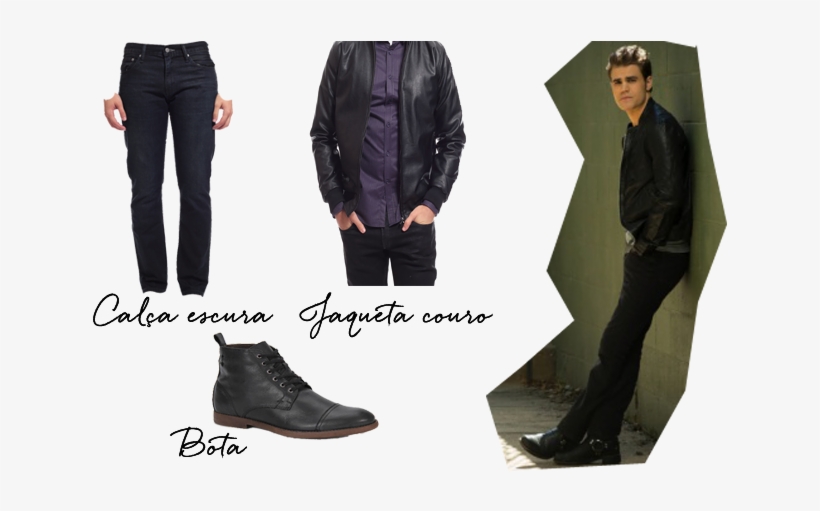 Stefan Salvatore - Bota Stefan Salvatore, transparent png #3119540