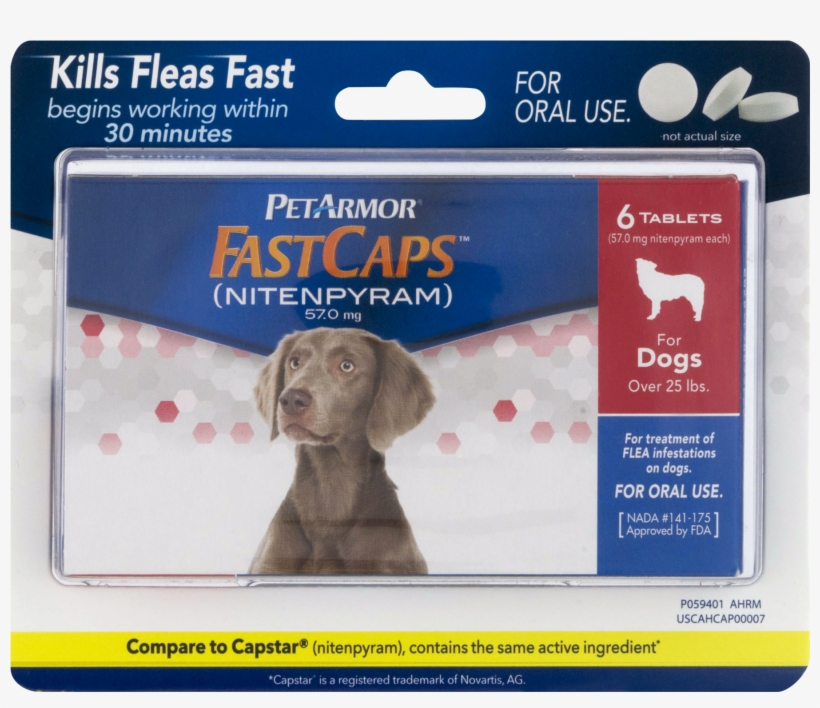 Petarmor Fastcaps Oral Flea Tablets For Medium And - Petarmor Fastcaps Review, transparent png #3119686