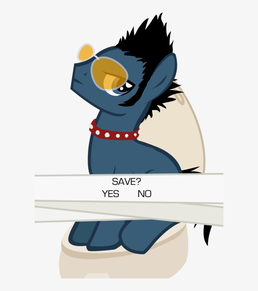 Ah-darnit, But Why, No More Heroes, Ponified, Safe, - Travis Touchdown, transparent png #3119790
