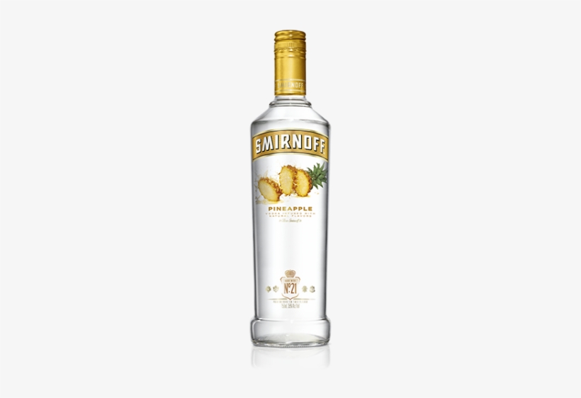 Smirnoff Pineapple Twist Vodka - Smirnoff Kissed Caramel, transparent png #3119916