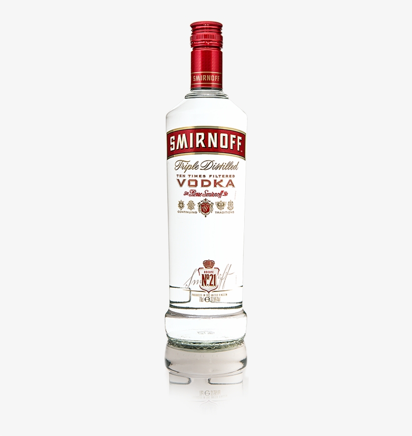 Smirnoff Bottle - Smirnoff Vodka - 50 Ml Bottle, transparent png #3119986