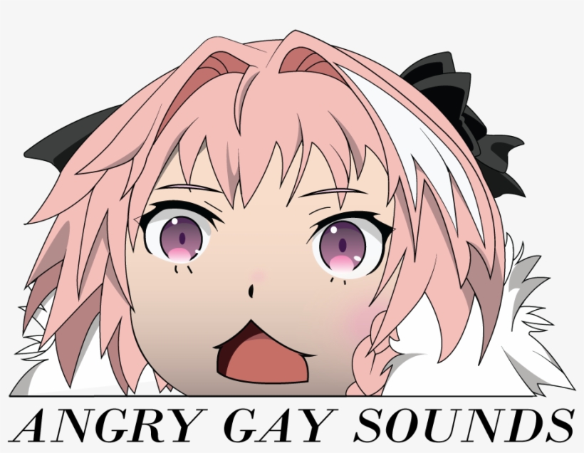 Astolfo Angry Gay Noises, transparent png #3120076