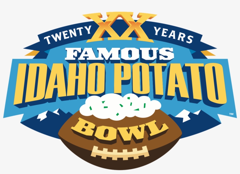 Famous Idaho Potato Bowl Jersey Patch (2015 Akron Vs., transparent png #3120192