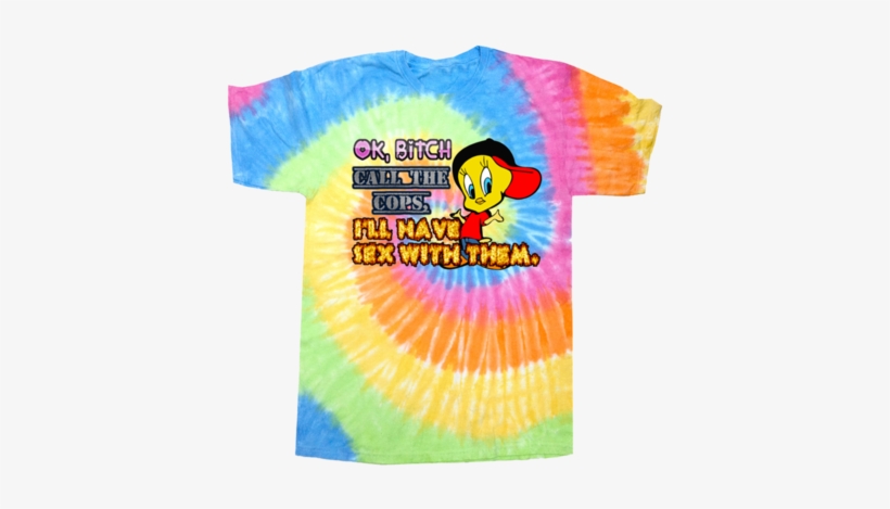 Call The Cops Tie Dye T Shirt - Tie Dye H1000b Youth Tie-dyed Tee - Eternity Swirl,, transparent png #3120254