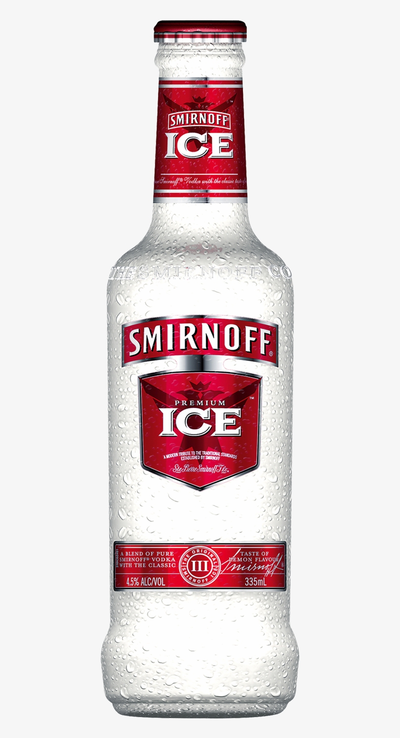 Smirnoff Ice Red Bottles - Smirnoff Ice, transparent png #3120255
