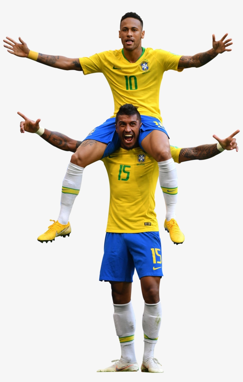 Neymar & Paulinho Render - Paulinho Png, transparent png #3120396