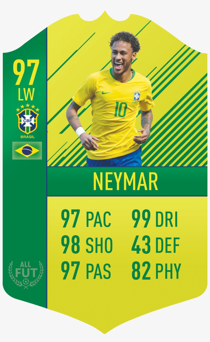 Brazil Pre Made Player Card - Stop The Show, transparent png #3120415