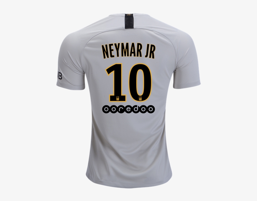 Neymar Jr Paris - Mbappe Psg Away Jersey, transparent png #3120608