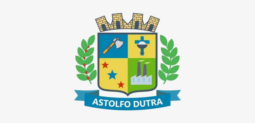 Brasão E Bandeira - Logo Astolfo Dutra Mg, transparent png #3120654