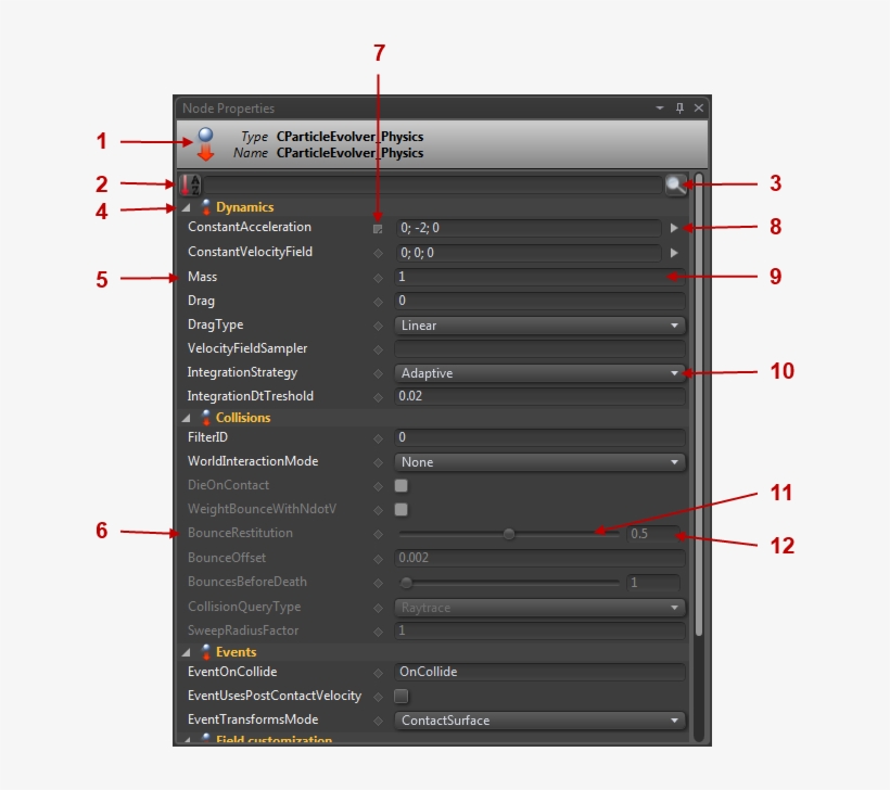 Popcornfx Particle Editor Node Properties - Particle, transparent png #3120814