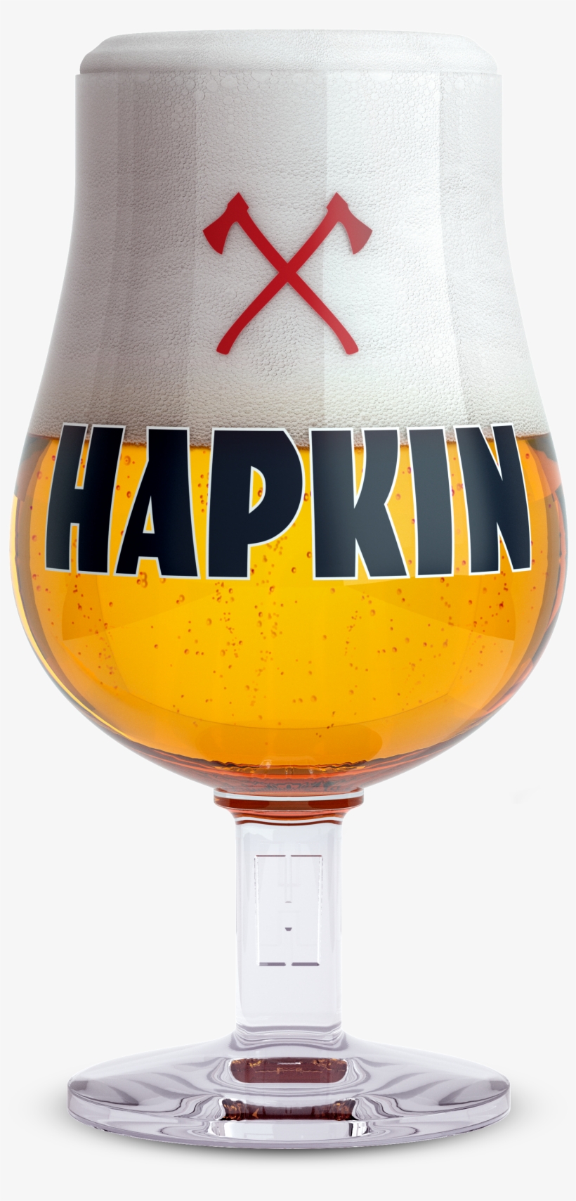 Hapkin Glass Full - Hapkin Bier, transparent png #3120953