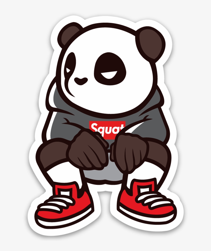Image Of Pando The Squat God Sticker - Squat, transparent png #3120984
