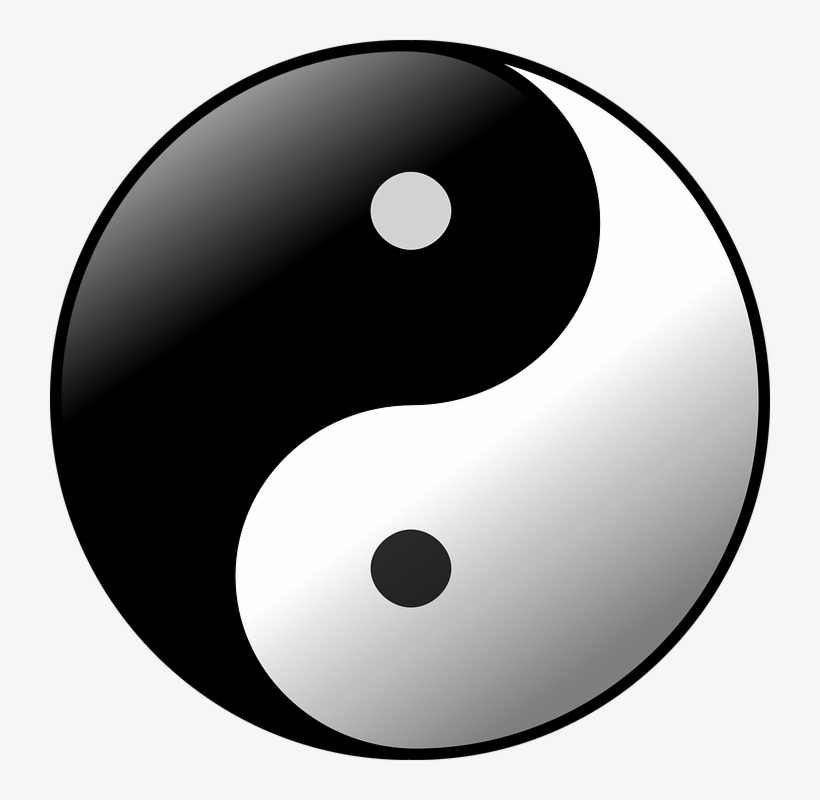Are You At The Border Between Order And Chaos - Symbole Du Yin Yang, transparent png #3121057