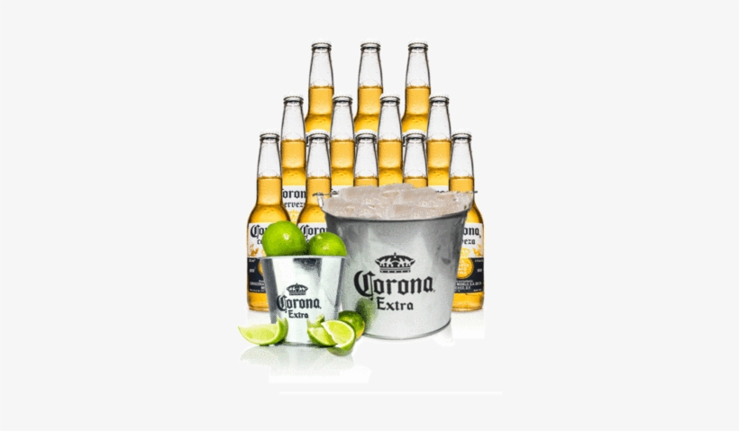 Ofertas De Pack Corona Experience - Custom Blue Led Light Up Buckets For Ice & Drinks, transparent png #3121114