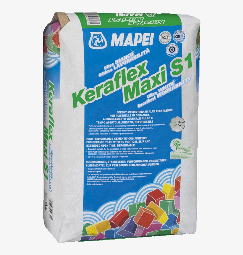 Keraflex Maxi S1 - Mapei Keraflex Easy S1, transparent png #3121344