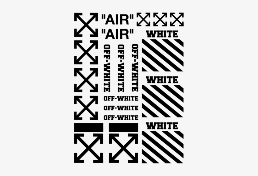 Hypebeast Stencils - Off White Logo Stencil, transparent png #3121465