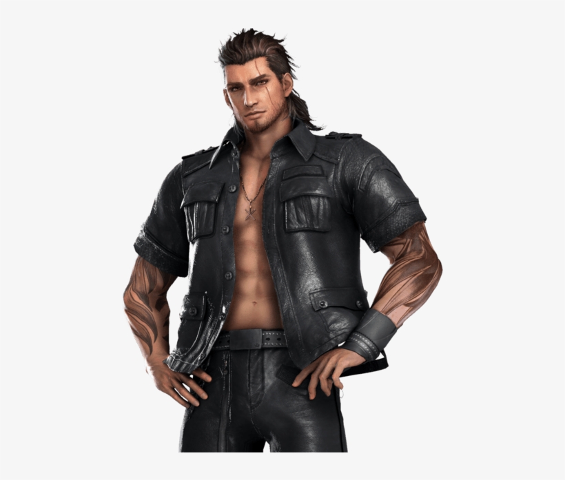 Tutorial Gladiolus Pose 02 - Final Fantasy 15 Les Empires Gladio, transparent png #3121783