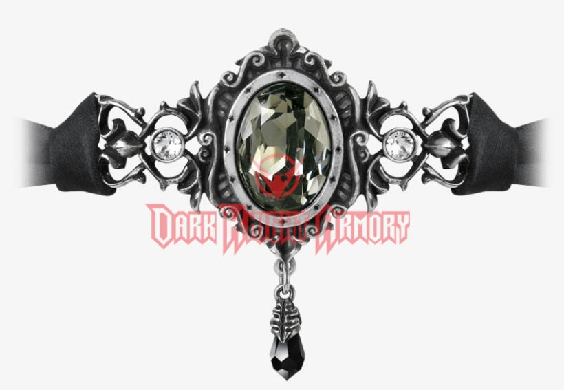Alchemy Gothic The St Petersburg Tear Choker Necklace - "st. Petersburg Tear Choker", transparent png #3121784