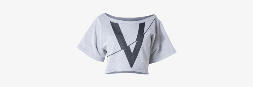 I Am Not A Virgin Relaxed Flowy Drape Silhouette - Crop Top, transparent png #3122031