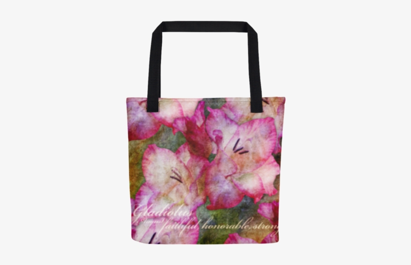 Birthday Blossom Tote Bag - Cute Tote, Kids Tote, Library Tote, Kids Room Decor,, transparent png #3122063