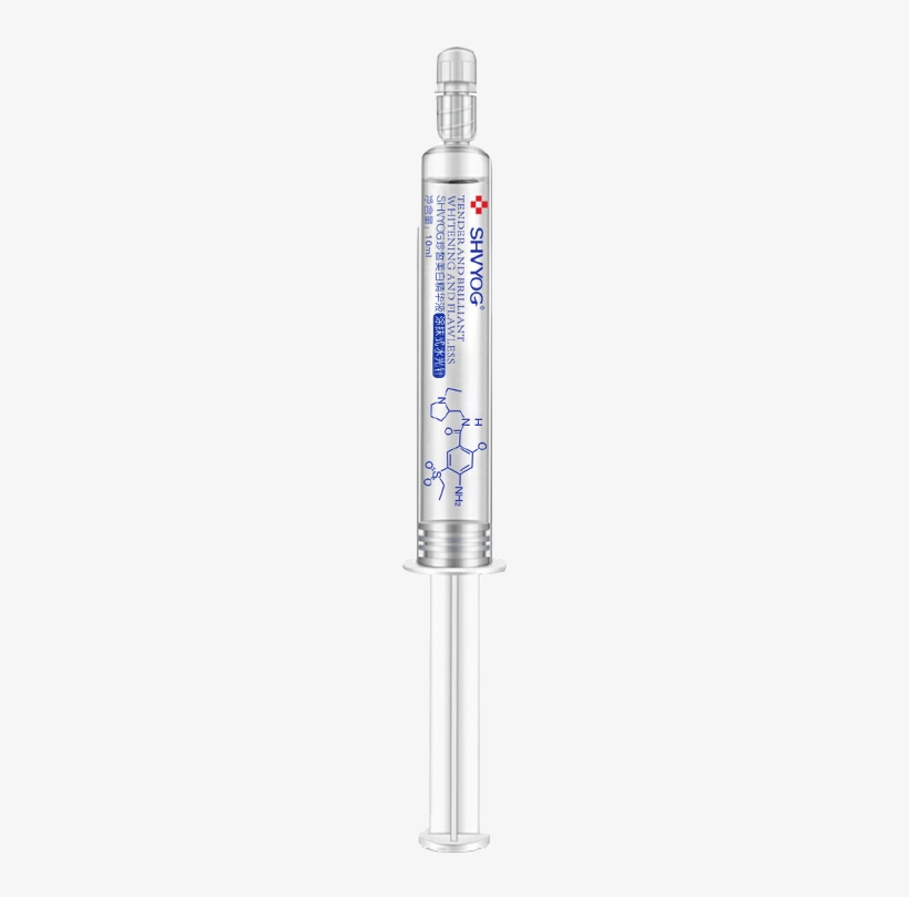 Water Light Needle Smear Type Firming Anti Wrinkle - Syringe, transparent png #3122180