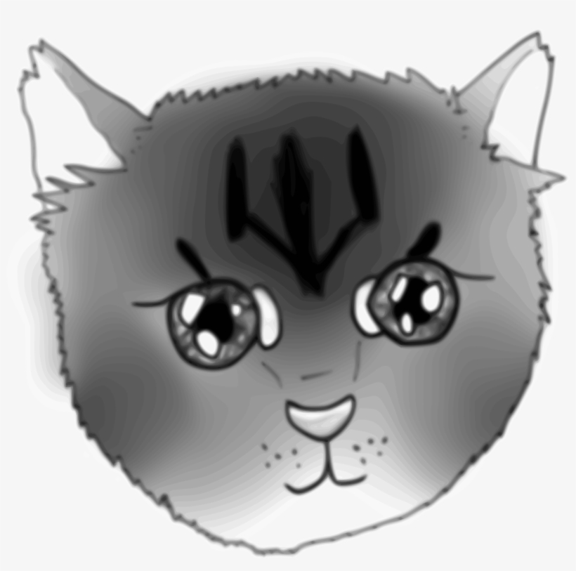 This Free Icons Png Design Of A Kitten Face, transparent png #3122503