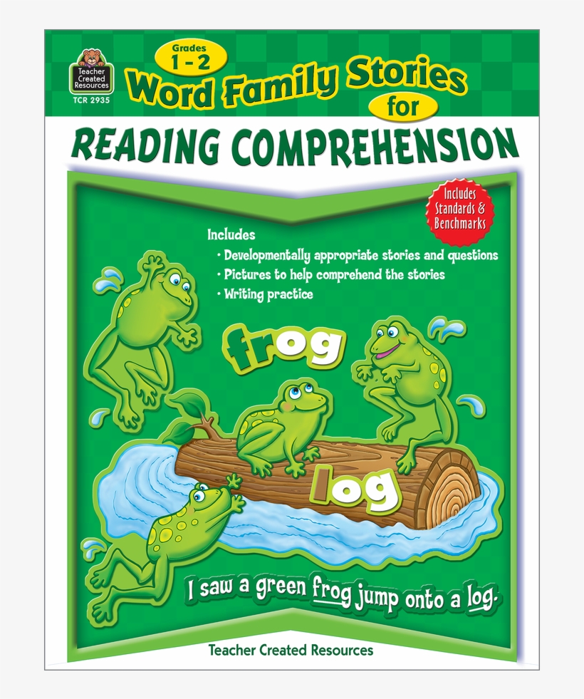 Tcr2935 Word Family Stories For Reading Comprehension - Word Family Reading Comprehension Grade 1, transparent png #3122973