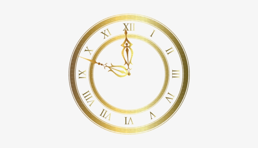 Kaz Creations Deco Gold Clock - Clock Face Transparent Background, transparent png #3123064