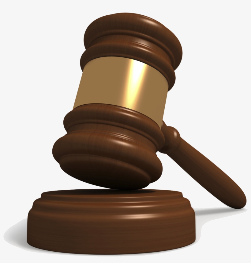 Court Hammer Png Pic - Transparent Background Judge Mallet Clipart