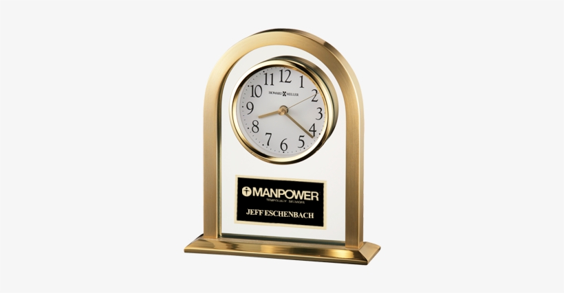 863 Desk Clock - Howard Miller 645-574 Imperial Table Clock, transparent png #3123202