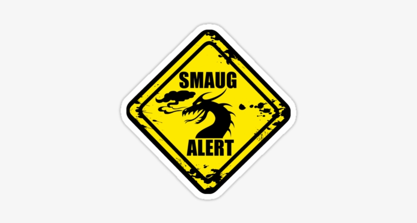 The Hobbit" Stickers By Tracey Gurney - Azuregreen Ebibdr I Believe In Dragons, transparent png #3123892