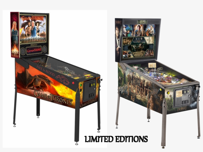 Gothobpinle - Game Of Thrones Limited Edition Pinball Machine, transparent png #3124101