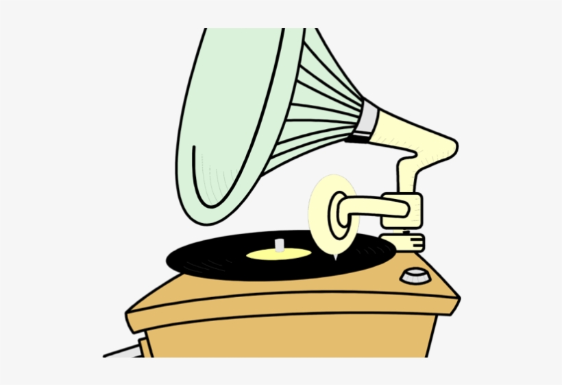 Record Player Clipart Transparent - Record Player Clipart, transparent png #3124201