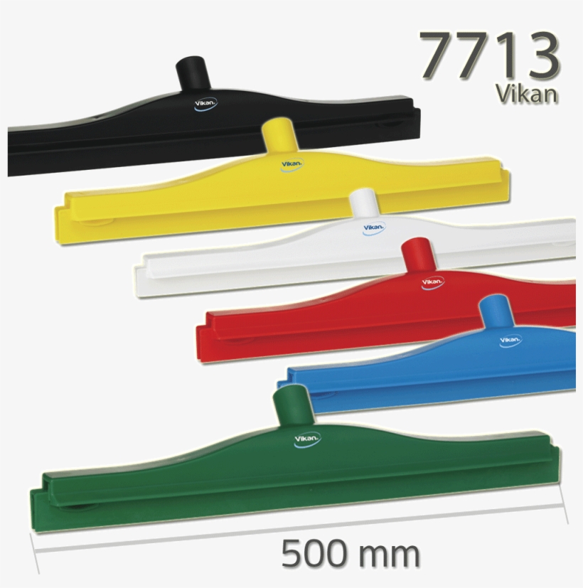 Vikan 7713 Hygienic Floor Squeegee W/replacement Cassette - Vikan Squeegee, transparent png #3124561