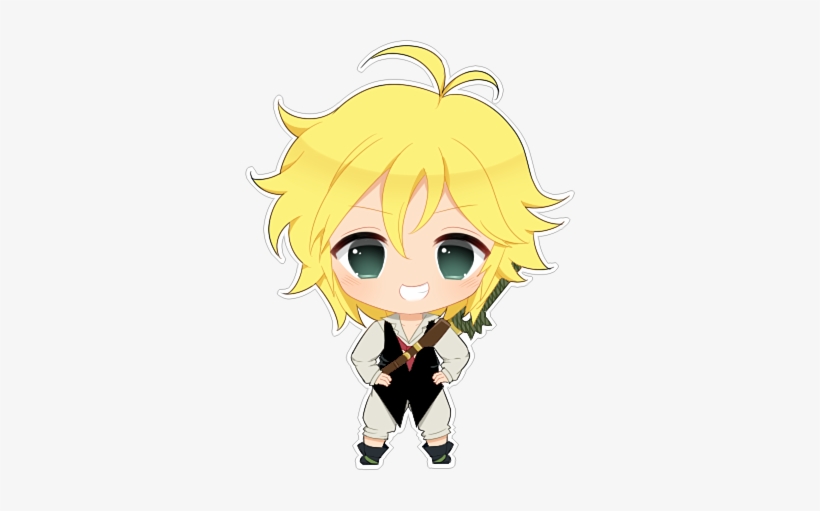 “a Mel Chibi Https - Nanatsu No Taizai Chibi, transparent png #3124743