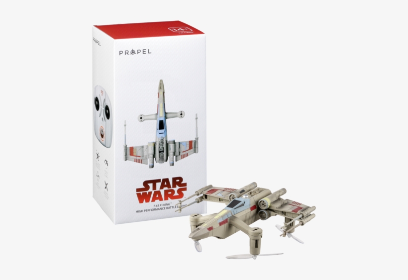 Propel Star Wars X-wing Battle Drone Classic Edition - Propel Star Wars Battle Quadcopter T-65 X-wing, transparent png #3125114