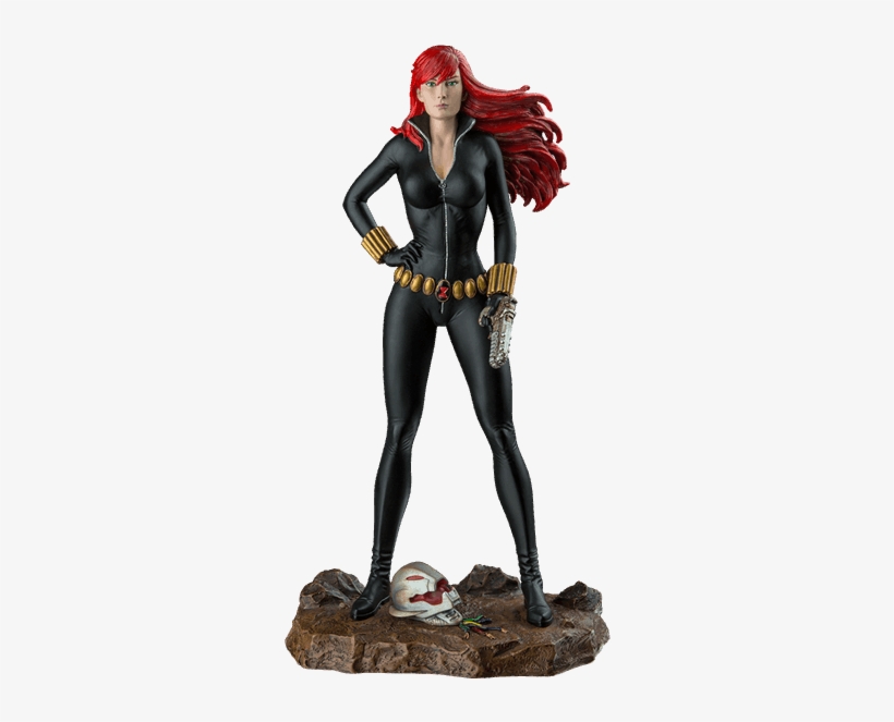 1 Of - Black Widow Statue, transparent png #3125305