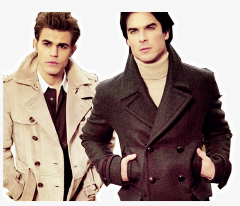 Ian Somerhalder And Paul Wesley, transparent png #3125608