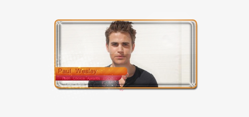 Paul Wesley»photoshoot 2012»teen Choice Awards - Player, transparent png #3125709
