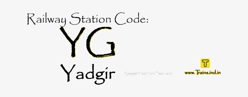 Yadgir Station Code - Ad Maiorem Dei Gloriam, transparent png #3125907