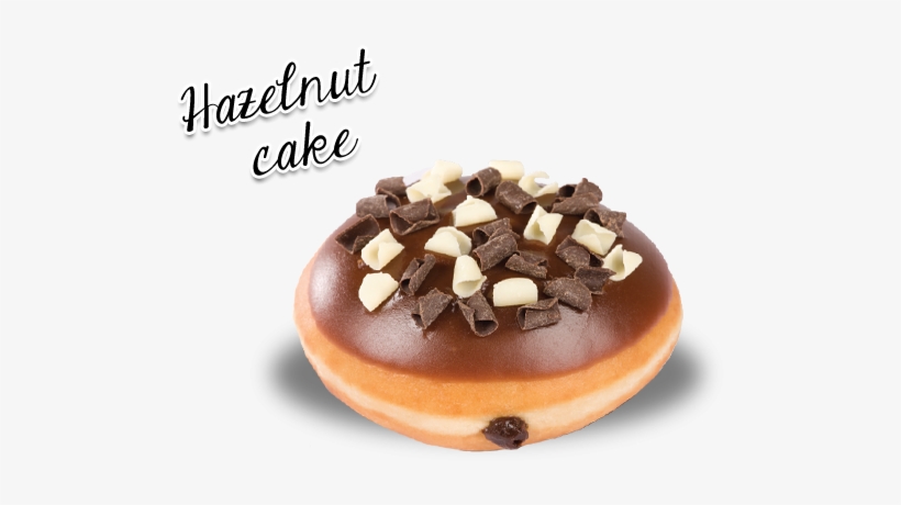Hazelnut Dream Cake - Krispy Kreme Hazelnut Donut, transparent png #3126198
