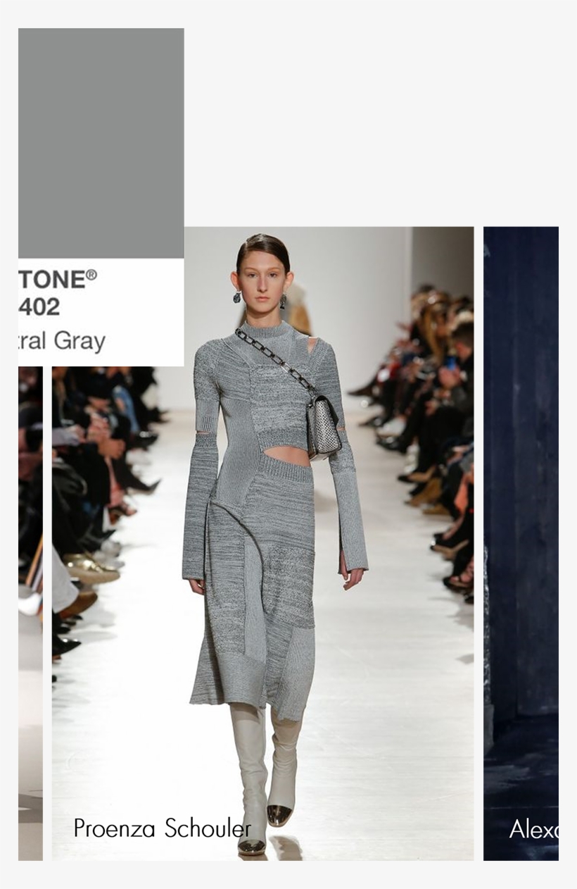 1-768x1182 - Proenza Schouler Gray Cutout Dress, transparent png #3126571