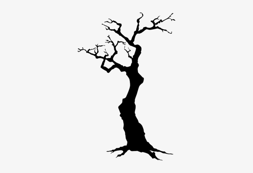 Tree-003 - Dead Tree Silhouette Clipart, transparent png #3126846
